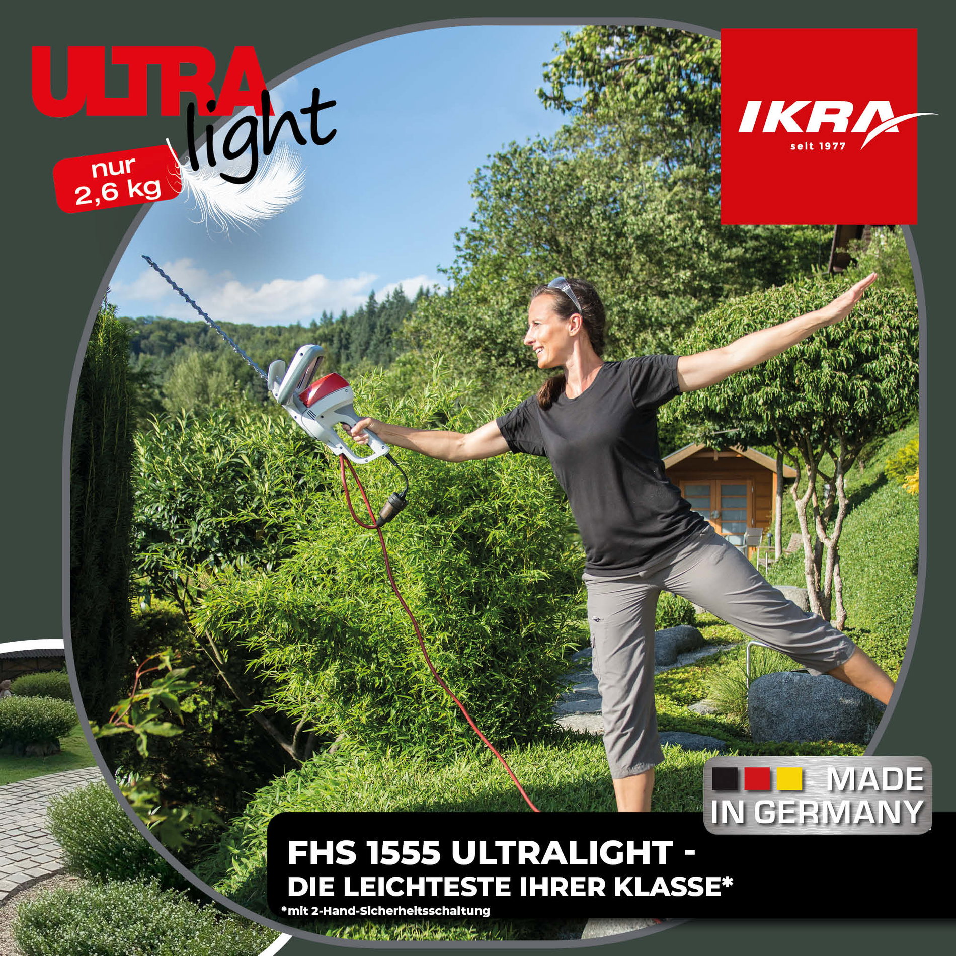 Elektro Heckenschere Ultralight FHS 1555