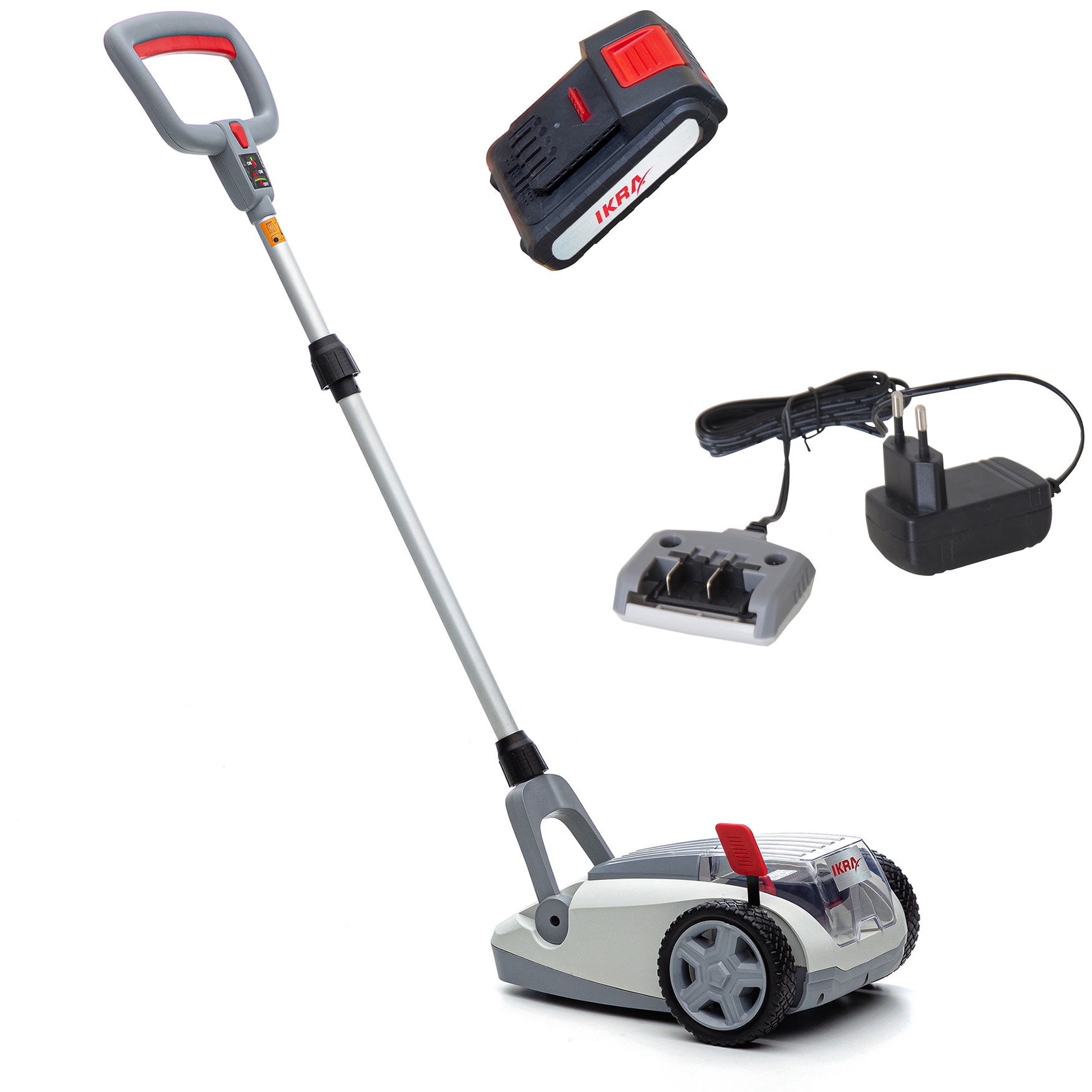 Akku Einhandrasenmäher ICHM 20 Akku 20 Volt Ladegerät