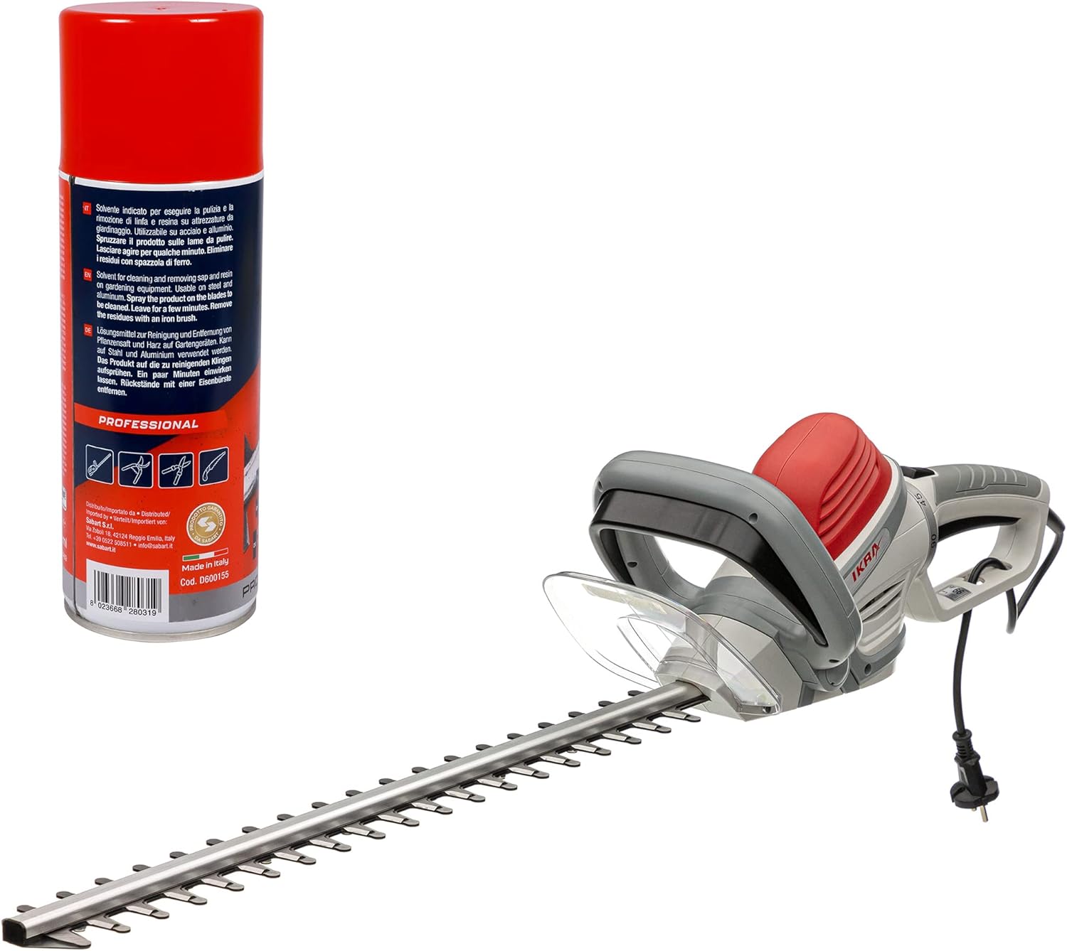 Elektro Heckenschere IHS 650 mit Pflegespray