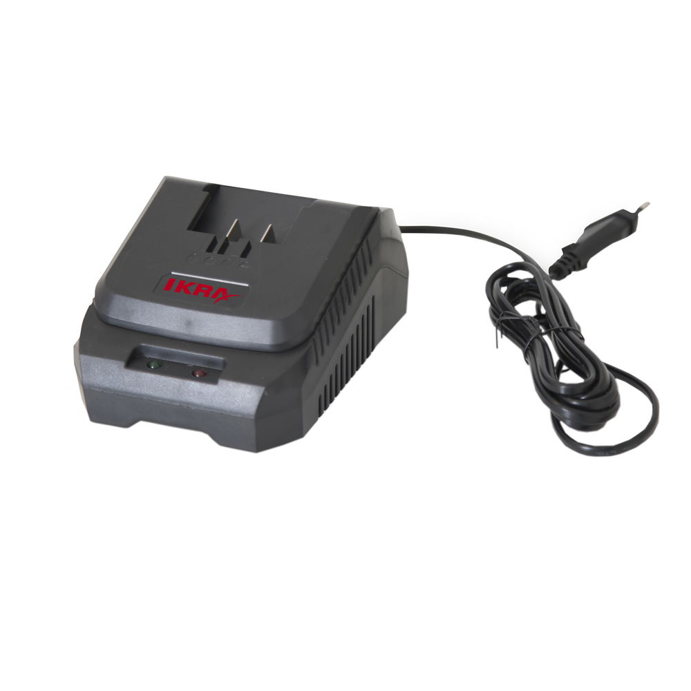 Akku Axial-Laubbläser ICB 20 ikra inkl. 2. Akkus 20V 2,5Ah & Schnellladegerät