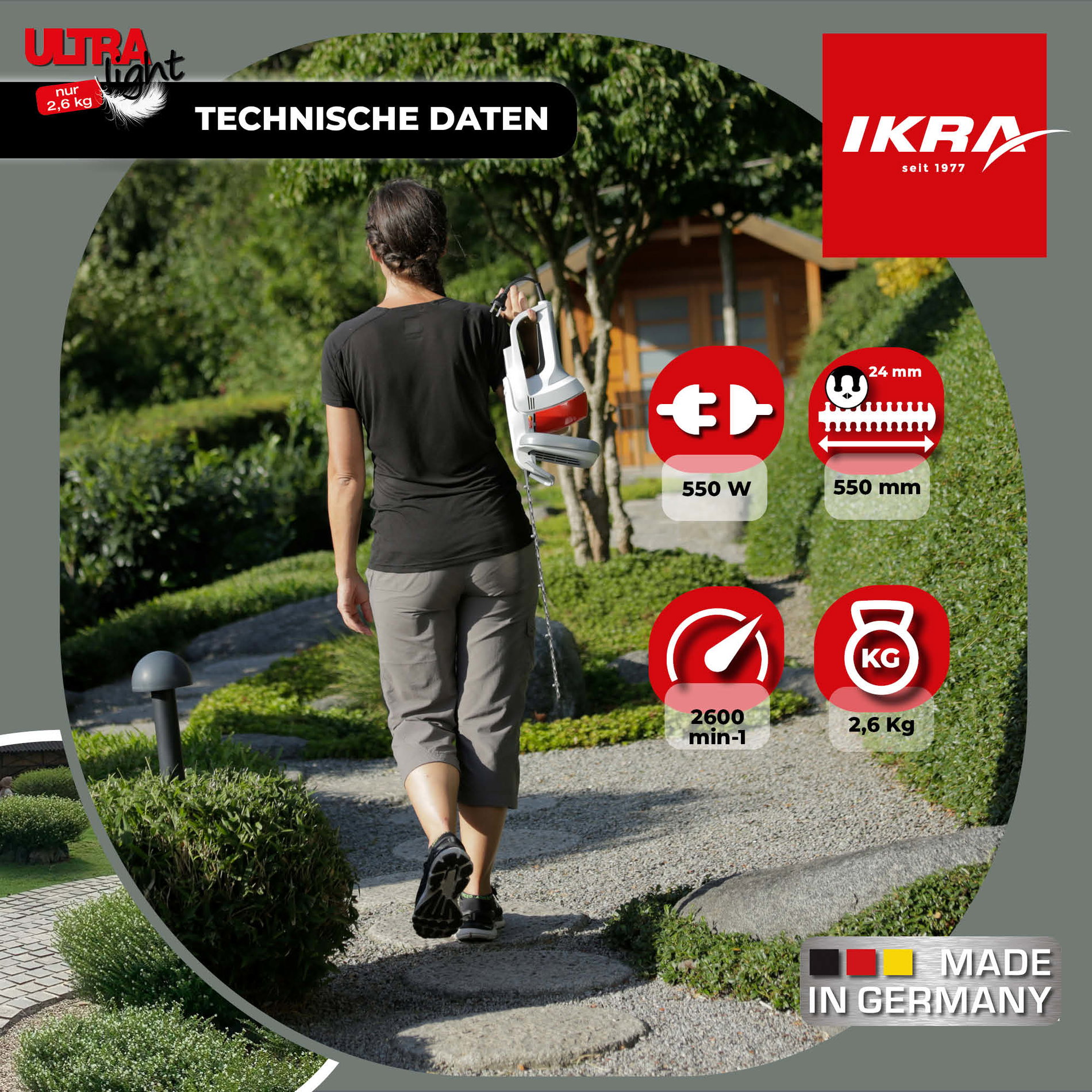 Elektro Heckenschere Ultralight FHS 1555