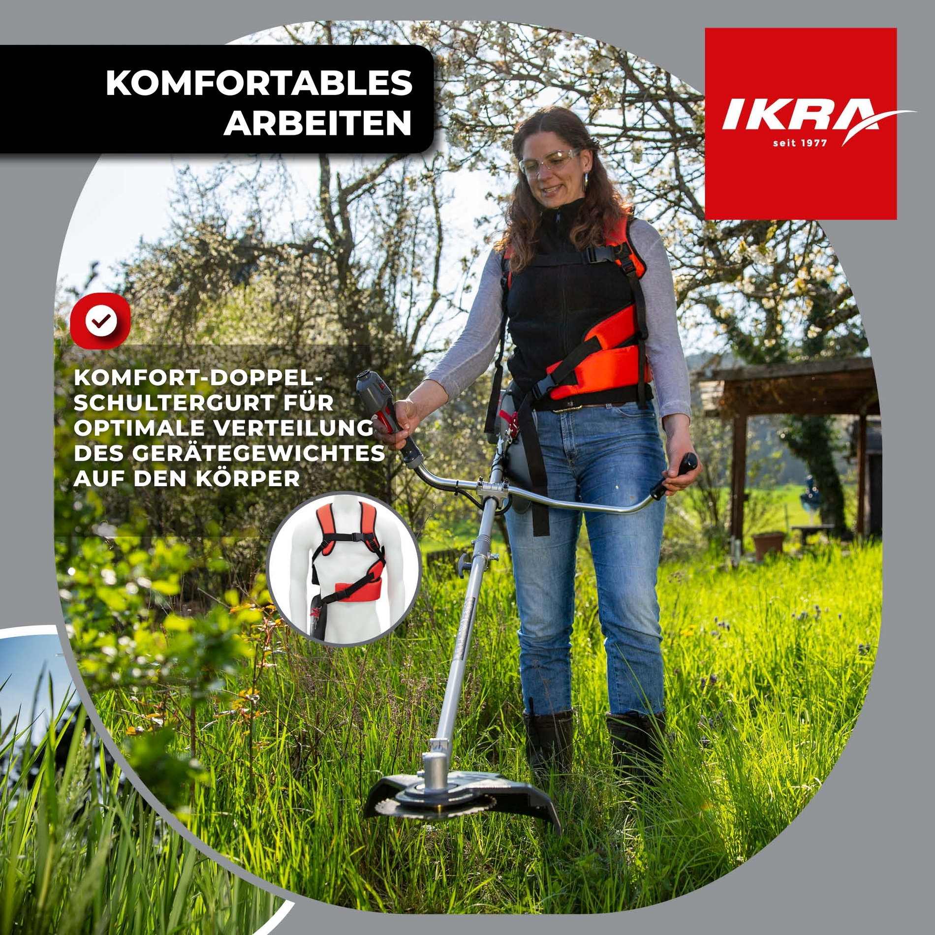 Akku Freischneider IB-BC 33 IKRA BOSCH