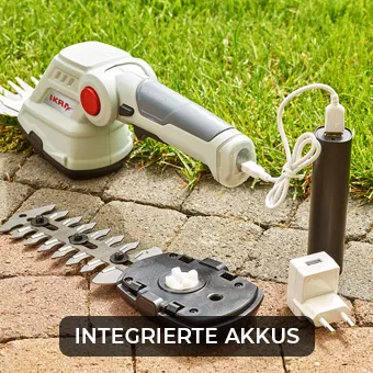Ikra Rubriken integrierte Akkus