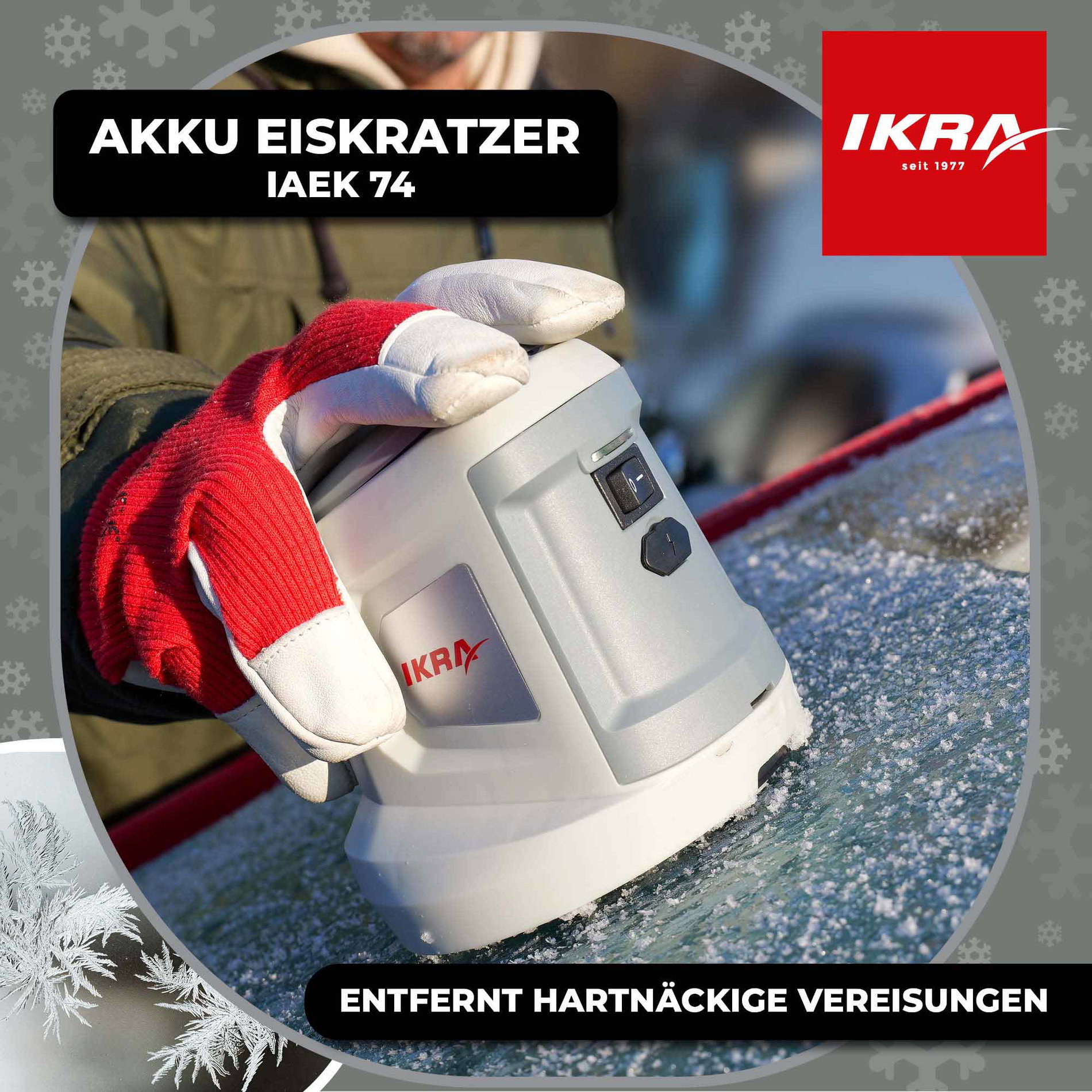 Akku EiskratzerIAEK 74