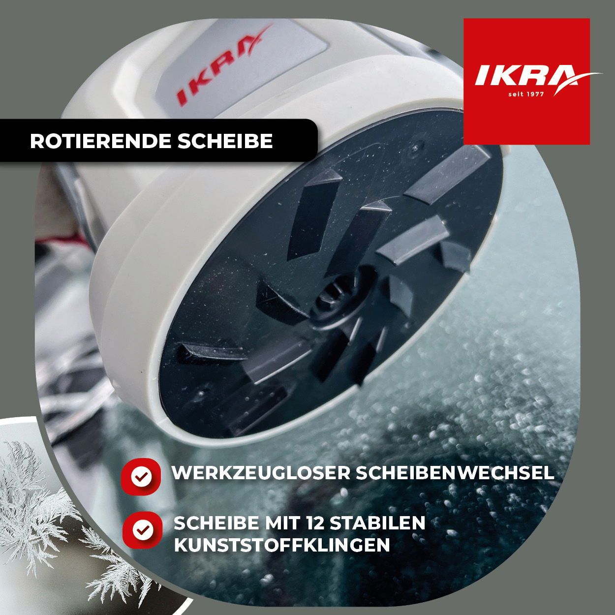 Akku EiskratzerIAEK 74