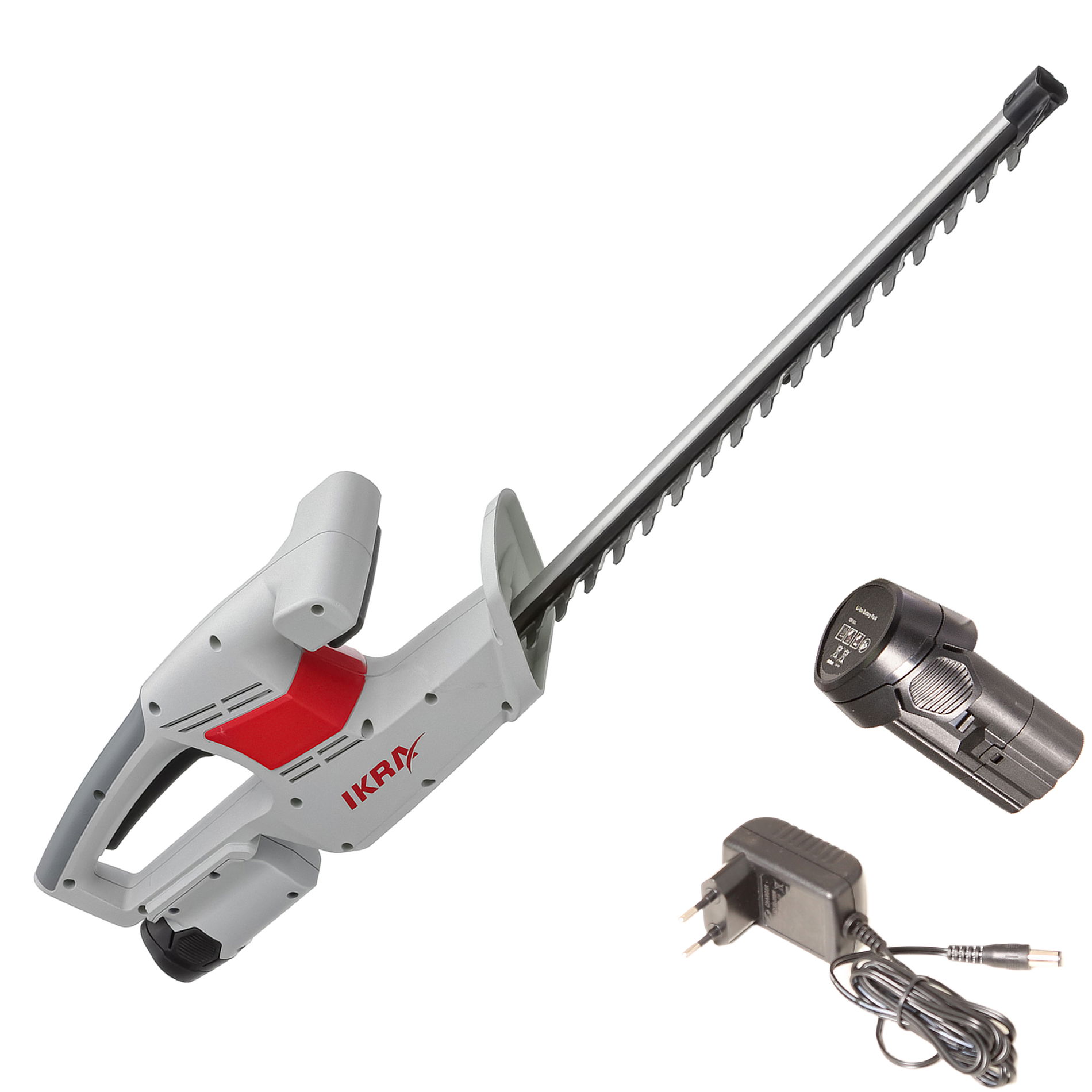 Akku Heckenschere IAHS 1240 12 Volt & Akku 2,5 Ah & Ladegerät & Messerschutz