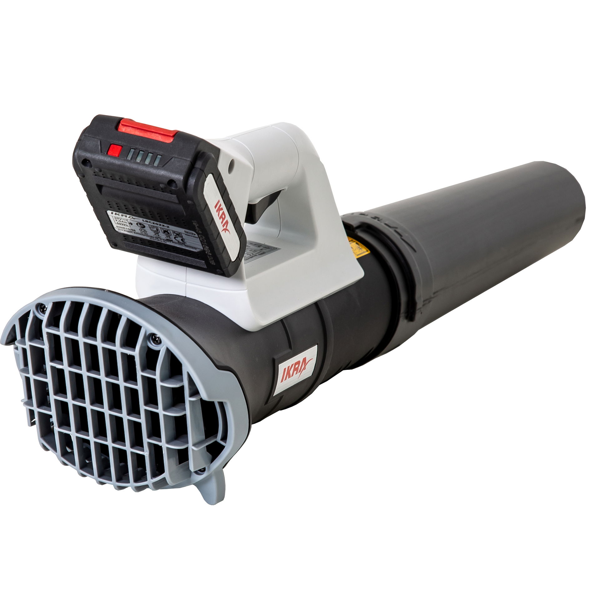 Akku Axial-Laubbläser ICB 20 ikra inkl. 2. Akkus 20V 2,5Ah & Schnellladegerät