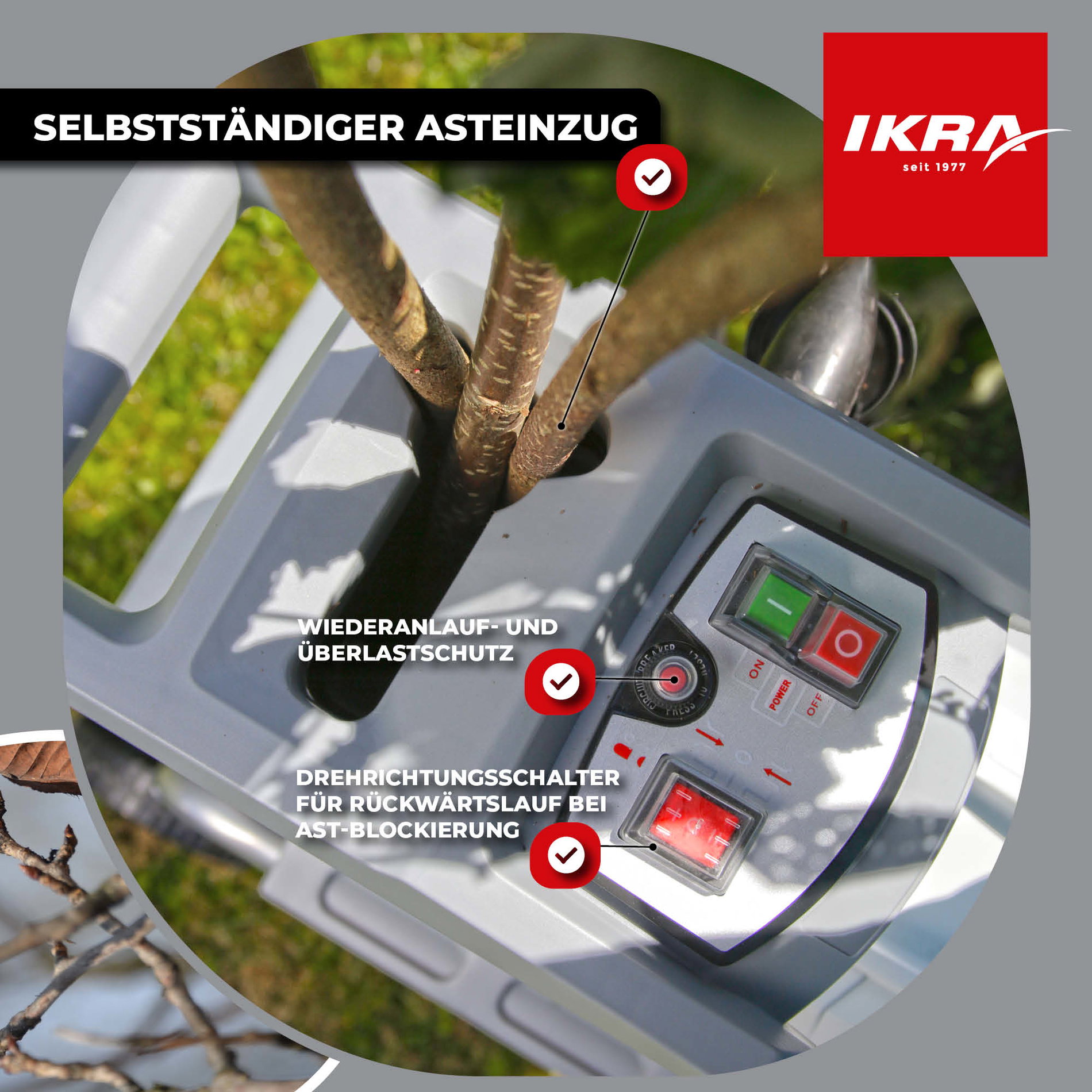 Elektro Leisewalzen Gartenhäcksler ILH 2800