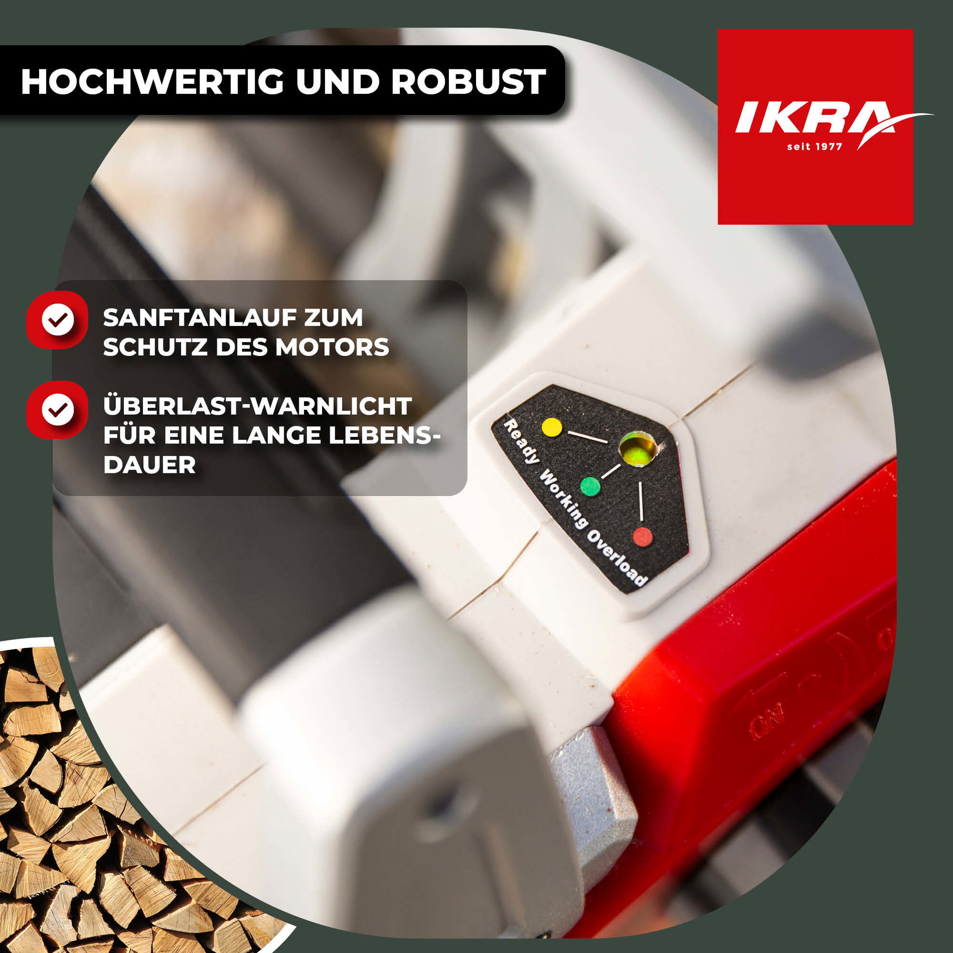 Akku Kettensäge ICC 2/2035 mit 2x Akku & Doppel-Schnelllader & 2. Kette